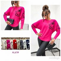 Swetry damskie (L-2XL/12szt)