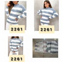 Swetry damskie (uniwersalny/12szt)