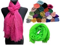 Szaliki damskie (uniwersalny/12szt)