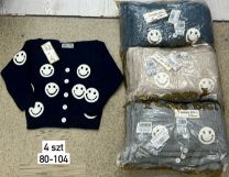 Swetry dziewczęce Turecka (80-104/12szt)