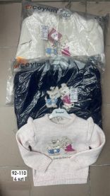 Swetry dziewczęce Turecka (92-110/12szt)