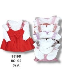 Sukienki dziewczynka turecka (80-92/12szt)