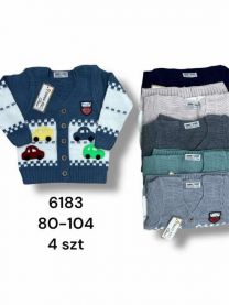 Swetry dzieci turecka (80-104/12szt)