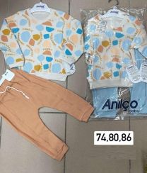 Komplet Dziecięce Turecka (74-86/12kpt)