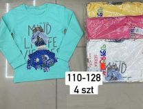 Bluzka dzieci turecka (110-128/12szt)