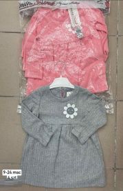 Sukienki dziewczynka turecka (9-24M/12szt)