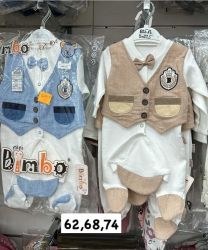 Kombinezony Niemowlęce Turecka (62-74/12szt)