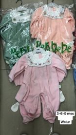 Kombinezony Niemowlęce Turecka (3-9M/12szt)