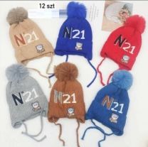Czapki dziecięce (uniwersalny/12szt)