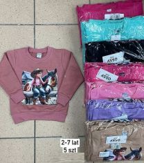 Bluzy Dziecięce Turecka (2-7LAT/10szt)