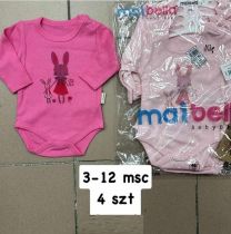 Kombinezony Niemowlęce Turecka (3-12M/12szt)