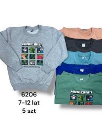 Bluzy dzieci turecka (7-12LAT/10szt)