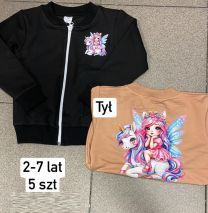 Bluzy Dziecięce Turecka (2-7LAT/10szt)