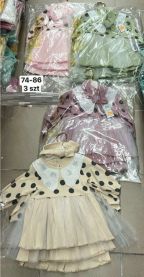 Sukienki dziewczęce turecka (74-86/12szt)