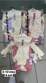 Kombinezony Niemowlęce Turecka (3-12M/12szt)