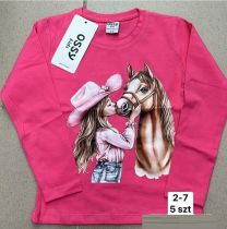 Bluzka dzieci turecka (2-7lat/10szt)