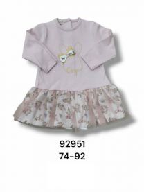 Sukienki dziewczynka Turecka (74-92/12szt)