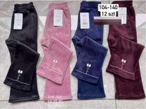 Spodnie dziewczynka turecka (104-140/12szt)