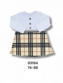 Sukienki dziewczynka Turecka (74-86/12szt)