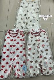 Kombinezony Niemowlęce Turecka (74/12szt)