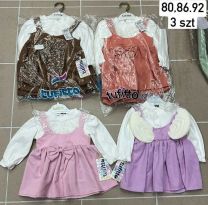 Sukienki dziewczęce turecka (80-92/12szt)