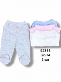 Spodnie niemowlęce Turecka (62-74M/12szt)