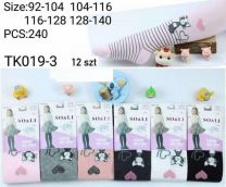 Rajstopy dziecięce (92-140/12szt)