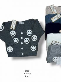 Swetry dziewczęce Turecka (80-104/12szt)