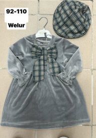 Sukienki dziewczęce turecka (92-110/12szt)