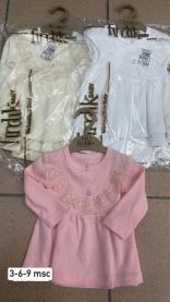 Sukienki dziewczęce turecka (3-9M/12szt)