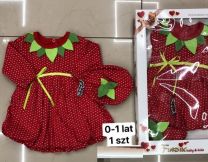 Sukienki dziewczynka turecka (0-1LAT/12szt)