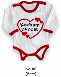 Kombinezony Niemowlęce Turecka (62-86/10szt)