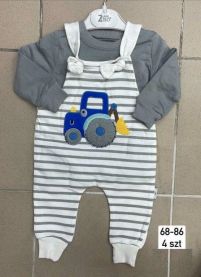 Kombinezony Niemowlęce Turecka (68-86/12szt)