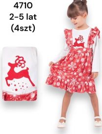 Sukienki dziewczynka turecka (2-5LAT/12szt)