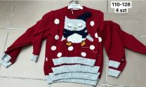 Swetry dziewczęce Turecka (110-128/12szt)