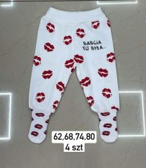 Spodnie niemowlęce turecka (62-80/12szt)