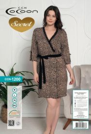 Szlafrok damski turecki (M-2XL/12szt)