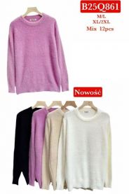 Swetry damskie (M-2XL/12 szt)