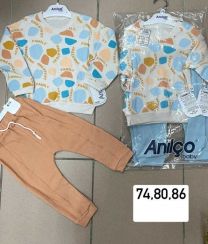 Komplet Dziecięce Turecka (74-86/12kpt)