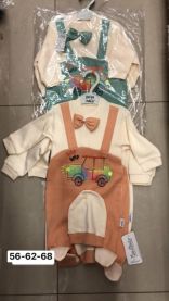 Kombinezony Niemowlęce Turecka (56-68/12szt)