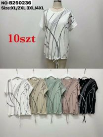 Bluzka damska (XL-4XL/10szt)