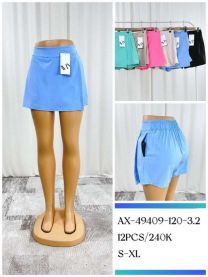 Spódnica z Szorty damskie (S-XL/12szt)