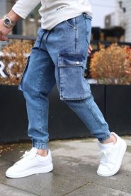 Spodnie jeans męskie (30-38/8szt)