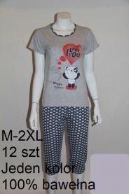 Piżama damska Turecka (M-2XL/12Kompletów)