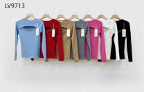 Swetry damskie (S-L/8 szt)