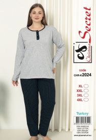 Piżama damska Turecka (XL-4XL/12Kompletów)