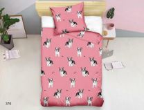 Komplet  pościel 2 częściowy (140x200cm/6kompletów)