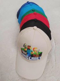 Czapki dziecięce z daszkiem (uniwersalny/12szt)