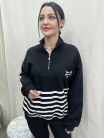 Bluzy bez kaptura damskie (2-5XL/4szt)