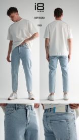 Spodnie jeans męskie (29-36/8szt)
